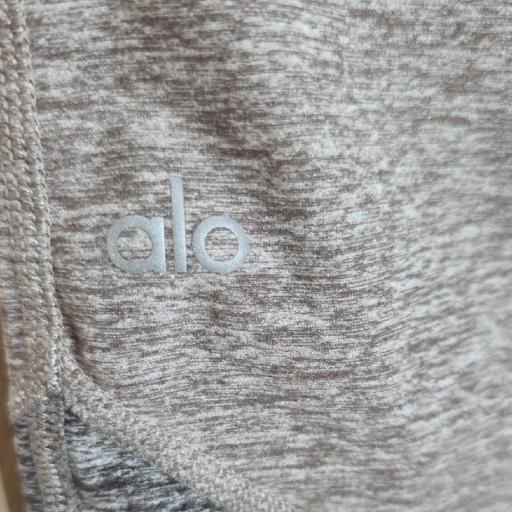 ALO Yoga Alosoft Sheila High-Waist Colorblock Leggings Grey XS Yoga Athleisure